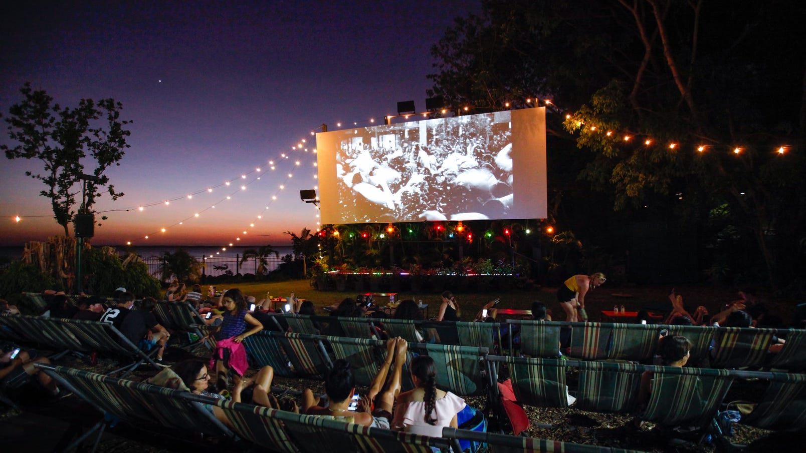 Darwin deckchair cinema